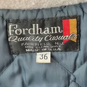 90s Fordham Varsity Jacket スタジャン 90s Fordham Varsity Jacket スタジャン